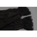 Miniatyrbillede 6 af 8: Mænds Victorian Ruffled Langærmet Skjorte Red 2XL