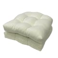 Miniatyrbilde 1 av 5: Utestolputer Set av 2, Pute for Hagemøbler BEIGE