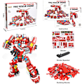 Miniatyrbild 2 av 7: 836-dels Robotbyggset för Pojkar Red