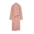 Miniatyrbillede 2 af 5: Mænds og Kvinders Terry Shawl Tyrkisk Badekåbe Pink M