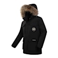 Miniatyrbillede 1 af 8: Mænds Tyk Vinterjakke, Varmt Parker Hættejakke Black 4XL