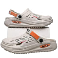 Miniatyrbilde 4 av 5: Herresko med lukkede tær, Slip-on Sandaler, Myke Såler for Vandring GRAY