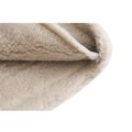 Miniatyrbild 4 av 5: Kort jacka i fleece i konstläder för kvinnor L