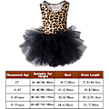 Miniatyrbild 5 av 5: Toddler flickor Leopard Print Ballerina Outfit 3-4T