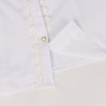 Pikkukuva 4 / 8: Viktorianinen Blousit Naisille Goottilainen Paita Vintage Pitkähihainen Lootus Rypytetty Toppi White M