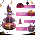 Pikkukuva 2 / 8: Halloween-juhlateline kakkuja varten, 3-tasoinen jälkiruokateline Style 1