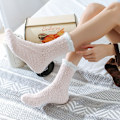 Miniatyrbild 4 av 8: 7 Par Damstrumpor med Vaddering, Fuzzy Fleece Hemstrumpor