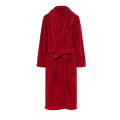 Miniatyrbillede 3 af 5: Mænds og Kvinders Terry Shawl Tyrkisk Badekåbe Red XL