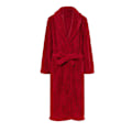 Pikkukuva 3 / 5: Miesten ja naisten Terry-shawl-turkkilainen kylpytakki Red XL