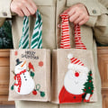 Miniatyrbillede 4 af 7: Julegavepose i Burlap Red