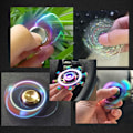Miniatyrbild 7 av 7: Coola Fidget Spinners Leksak Metall för Barn och Vuxna