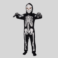 Miniatyrbillede 8 af 10: Børne Skelet Flagermus Kostume Halloween Rollespil Jumpsuit 90cm