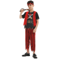 Miniatyrbild 2 av 4: Halloween fest pirat kostym set M