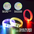Miniatyrbild 2 av 9: 6st Glow Sticks LED-armband lyser upp leksaker Wide