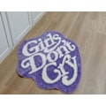 Miniatyrbillede 5 af 10: Piger Græder Ikke Badeværelsesmåtter 36x39in Purple