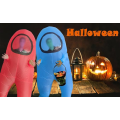 Miniatyrbild 5 av 5: Uppblåsbar Astronaut Rymddräkt Uppblåsbar Dräkt Helkroppsdräkt Halloween Cosplay Dräkter Red Adult