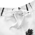 Miniatyrbild 2 av 4: Badbyxor för pojkar Grafiskt print snabbtorkande shorts white XL