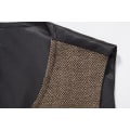 Miniatyrbillede 4 af 8: Mænds Casual Enkeltknappet Suit Vest Coffee L