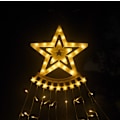 Miniatyrbild 2 av 5: Utomhus julpynt Vattentät LED Star Lights warm white
