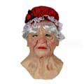 Miniatyrbillede 2 af 3: Spooktacular Julemand Latexmaske Grandma Claus