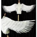Miniatyrbilde 2 av 5: Englevinger med elastisk Halloween-kostymevinger White M
