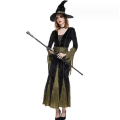 Pikkukuva 3 / 6: Naisten Noitapukusetti Halloween-asu S