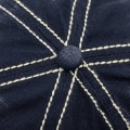 Pikkukuva 8 / 9: Unisex Pesäpallolippis, Säädettävä Kirjailtu Denim Pesäpallolippis Grey