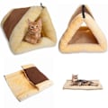 Miniatyrbillede 3 af 6: 2-i-1 Katteseng Fleece Tunnel Rør Hule 83*52CM