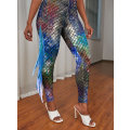 Pikkukuva 4 / 7: Merenneito Leggingsit Naisille Kalanruoto Leggingsit Style 2 M