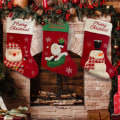 Miniatyrbild 1 av 4: Julstrumpor, julstrumpor hängande dekorationer 3 pcs