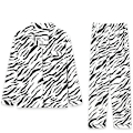 Miniatyrbillede 1 af 9: Mælkesilke Langærmet Dame Plaid Skjorte Pyjamas Zebra M