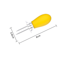 Miniatyrbillede 5 af 10: 8 Par Cornholdere, Rustfrit Stål Corn Cob Holdere