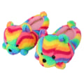 Pikkukuva 1 / 3: Teddy Bear -pehmoiset eläinsandaalit sisätiloihin, kotiin ja makuuhuoneeseen Multi-coloured