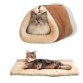 Pikkukuva 1 / 6: 2-in-1 Kissankuoppi Fleece-tunnelisänky 83*52CM