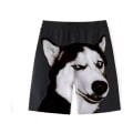 Miniatyrbild 1 av 4: Dam Pyjamashorts Lounge Unisex Underdel Valp Sovkläder Black 4XL