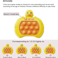 Miniatyrbild 5 av 5: Push Play-leksaker, Push Play- stress relief Yellow
