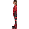 Miniatyrbillede 2 af 10: Rød Paryk Kostume Tilbehør til Piger, Descendants 4 The Rise of Red Kostume 160cm