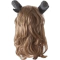 Miniatyrbild 4 av 5: Beast Mask Beast Cosplay Mask med Peruk för Vuxen 53-63CM