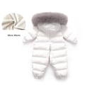 Miniatyrbild 3 av 5: Toddler Baby Flickor Pojkar Kappa Vinter Dun Jumpsuits white 80cm