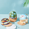 Miniatyrbild 4 av 5: Snapback hattar för män Flat Bill Hat cap color3