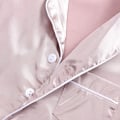 Miniatyrbilde 9 av 11: Satin Pyjamas Sett Silke Pjs Kort Erme Barnesovesett apricot 130