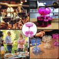 Pikkukuva 8 / 11: 6 Shot-lasi Dispenseri ja Teline, Akryyli pink
