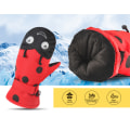 Miniatyrbillede 5 af 8: Børneski-Snehandsker Vinter Koldt Vejr Vindtæt Varme Snowboard Sport Vanter Caterpillar L