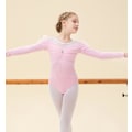 Miniatyrbillede 3 af 5: Børneballetdragt med Langærmet Tutu Pink 130