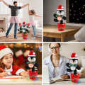 Miniatyrbilde 2 av 6: Syngende og dansende juleleker Musikklysende leketøy Style3