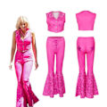 Miniatyrbild 2 av 4: Cosplay Real Barbie Vuxen Klänning Kjol STYLE 1 3XL