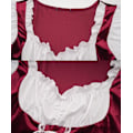 Miniatyrbild 3 av 5: Damkläder Oktoberfest Snörning Rutiga Uniform Red L