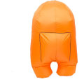 Miniatyrbild 4 av 6: Uppblåsbar Astronaut Rymddräkt Uppblåsbar Dräkt Helkroppsdräkt Halloween Cosplay Dräkter Orange Kid