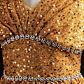 Miniatyrbillede 3 af 4: Piges Festkjole Sequin Formel Fancy Fødselsdagskjole Blue 130