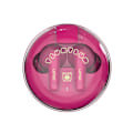Pikkukuva 1 / 9: Langattomat Piirretty Bluetooth-kuulokkeet Latauskotelolla Rose Red